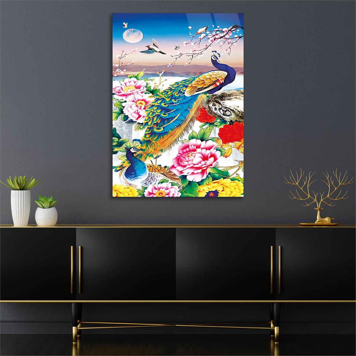 Tempered Glasss Wall Arts Art-Themed