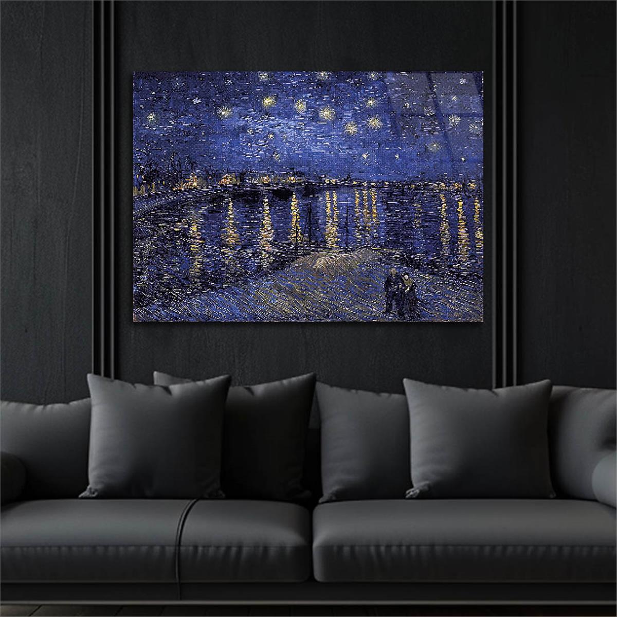 Tempered Glasss Wall Arts Art-Themed