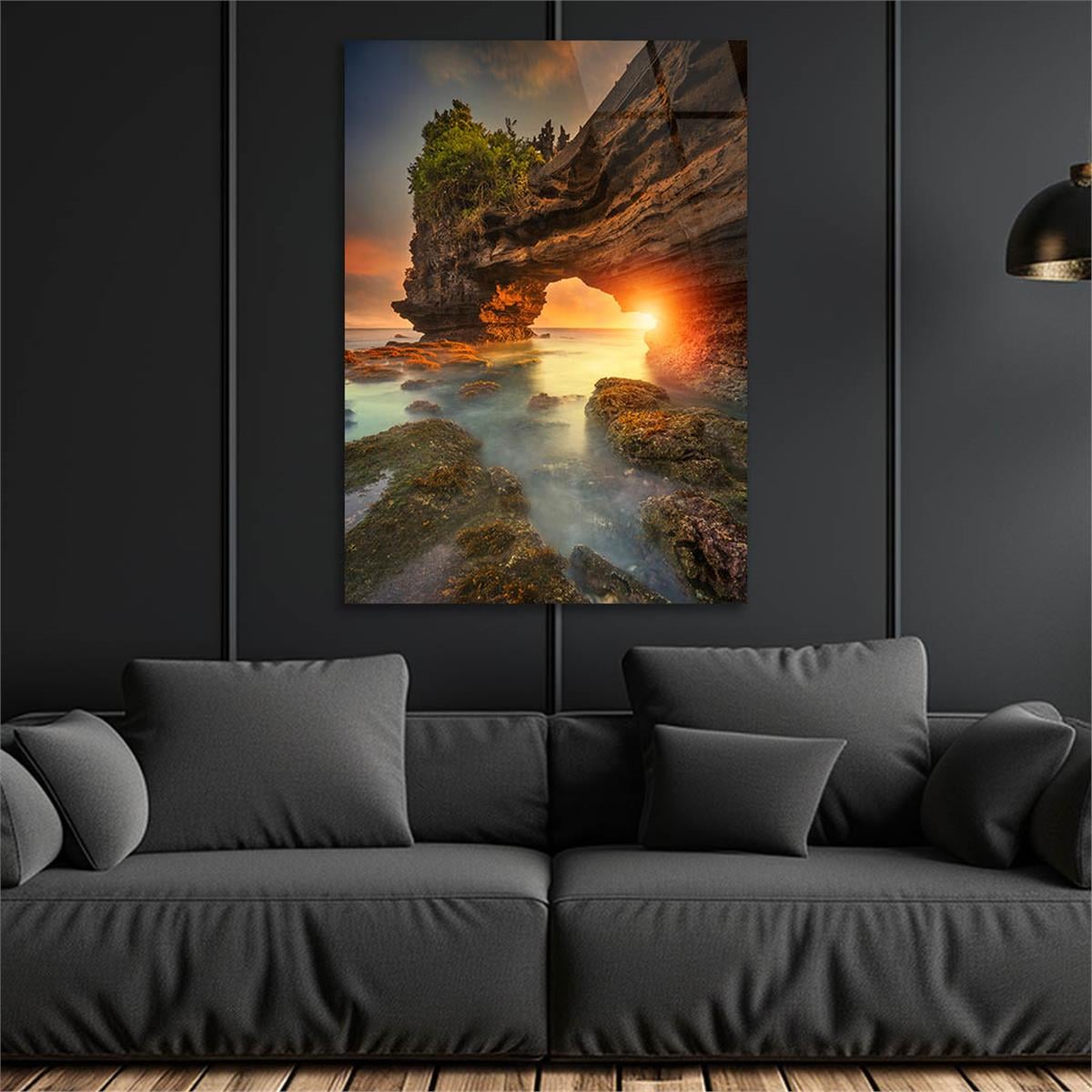 Tempered Glasss Wall Arts Art-Themed