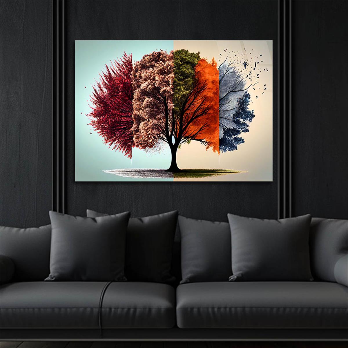 Sanat Temalı Cam Tablo 385