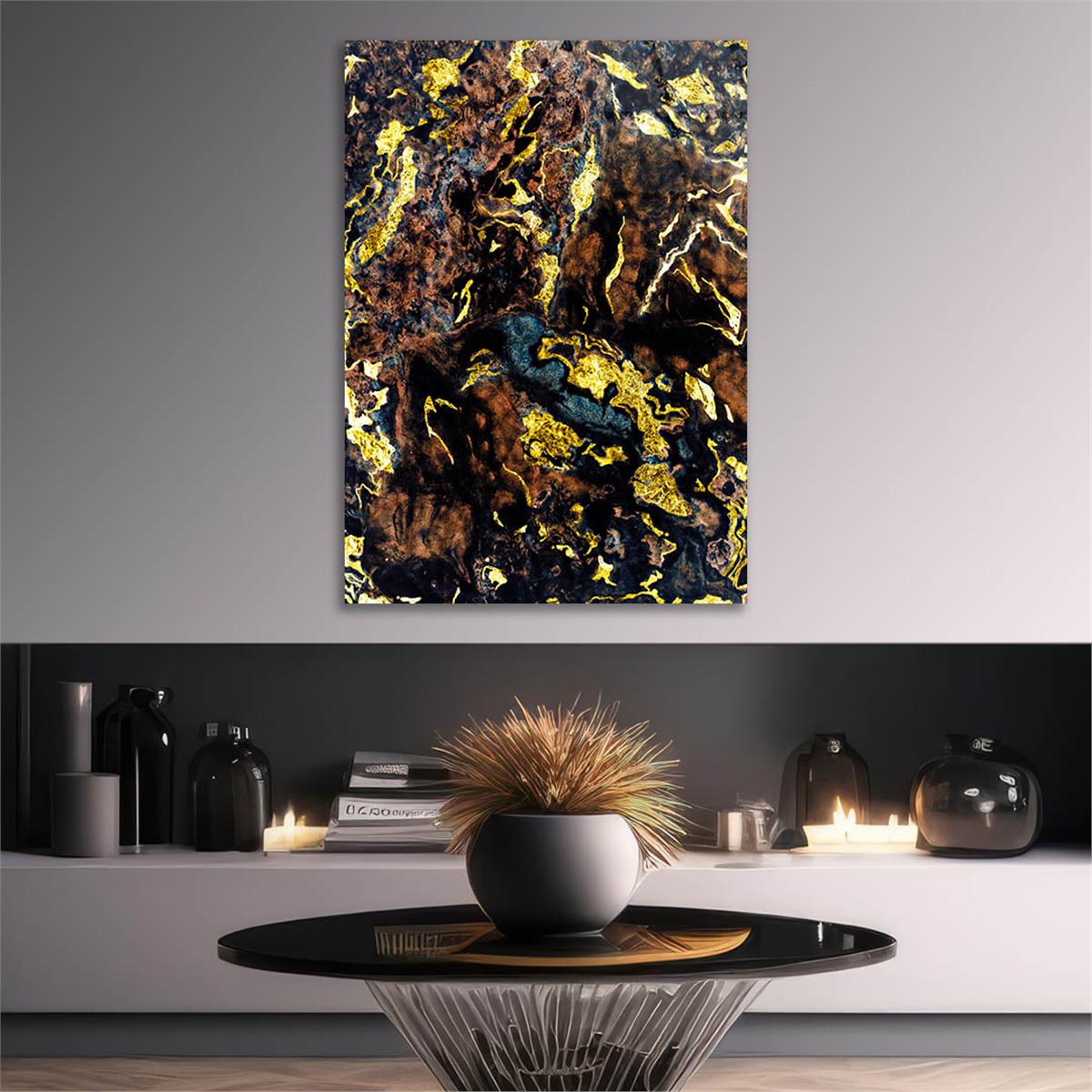 Vertical Tempered Glasss Wall Arts Art-Themed 293