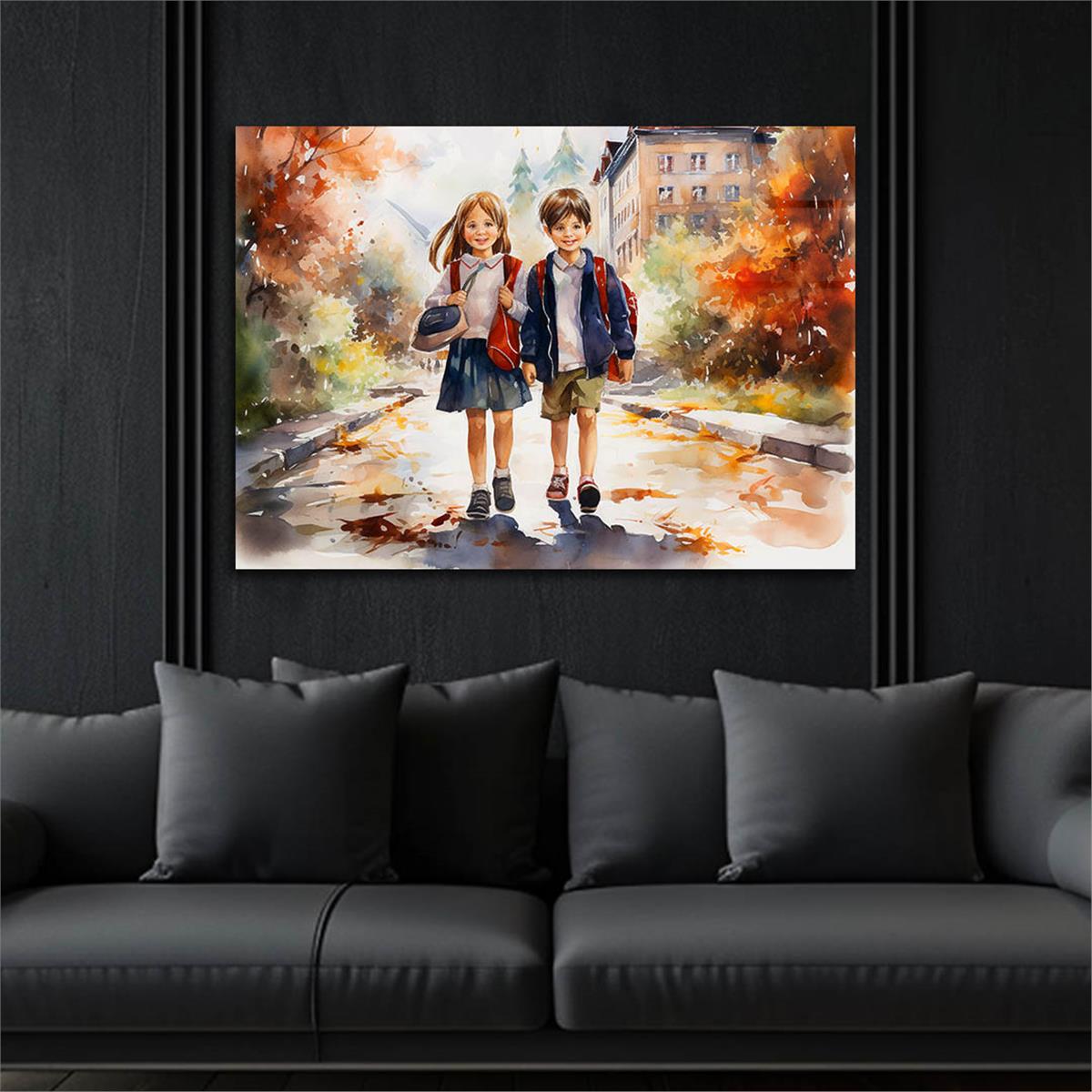Sanat Temalı Cam Tablo 448