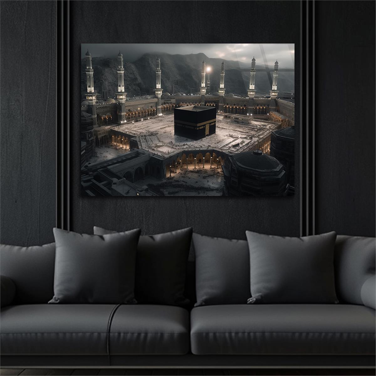 Horizontal Religious-themed Tempered Glass Wall Art 147