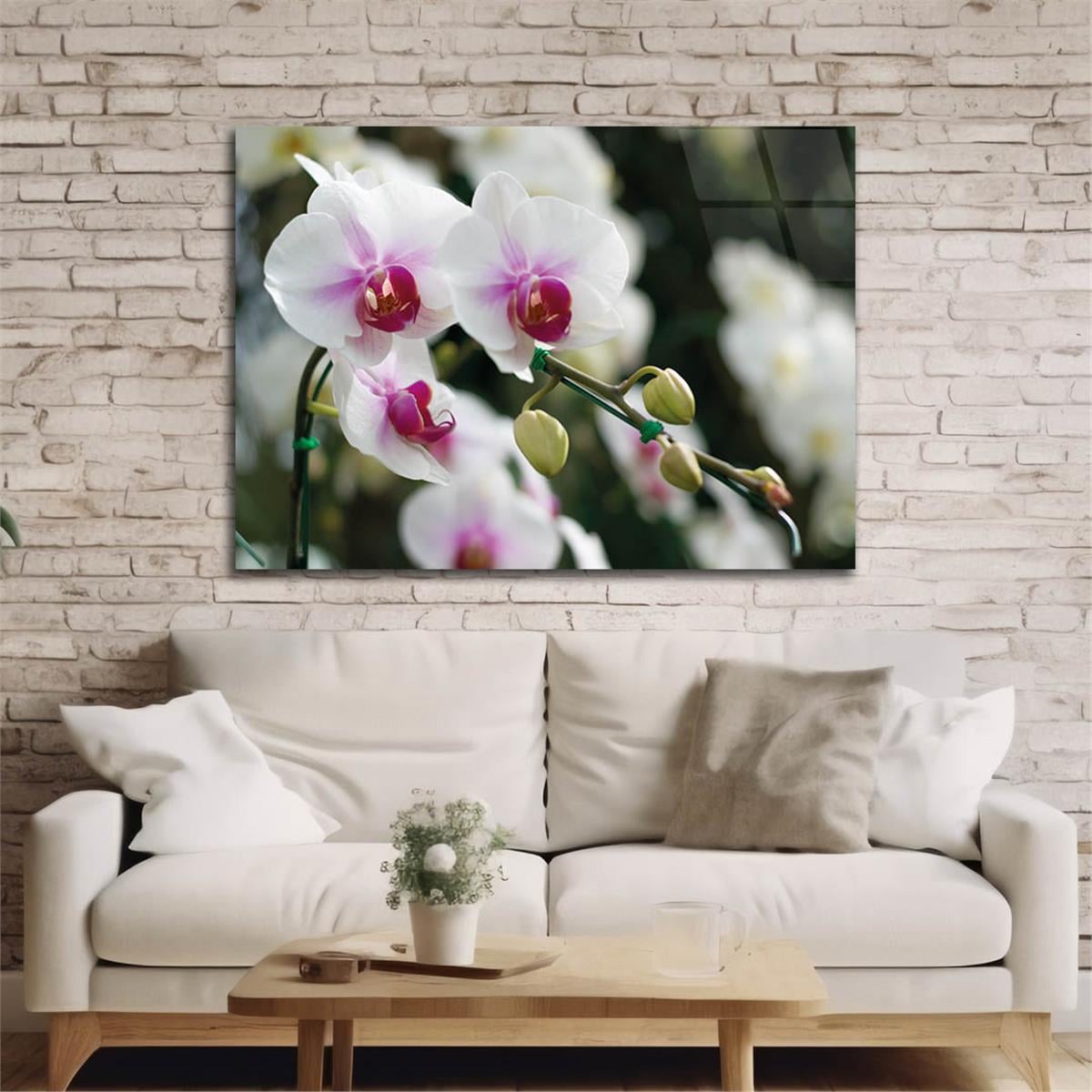 Horizontal Natured-Themed Tempered Glass Wall Art 311