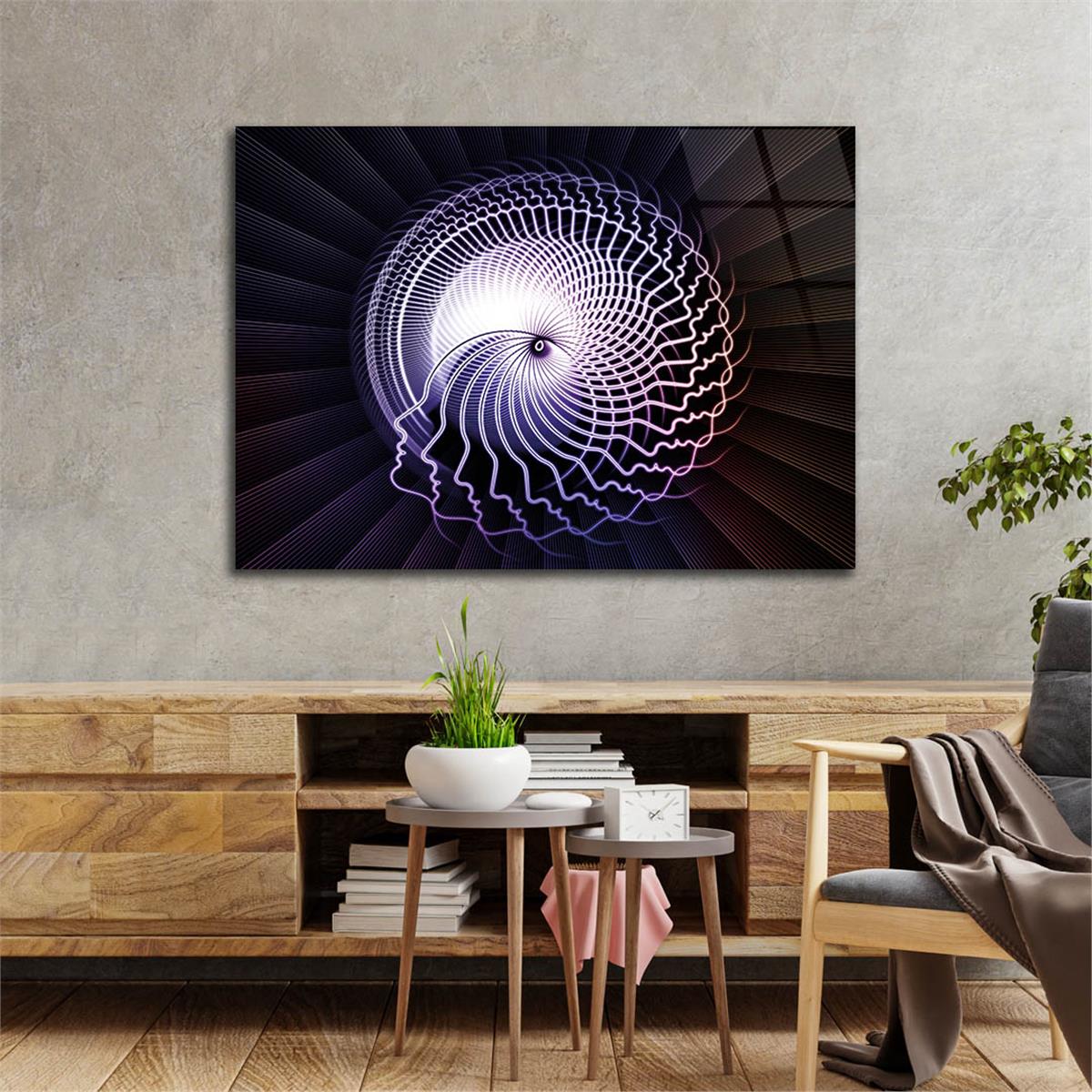 Tempered Glasss Wall Arts Art-Themed