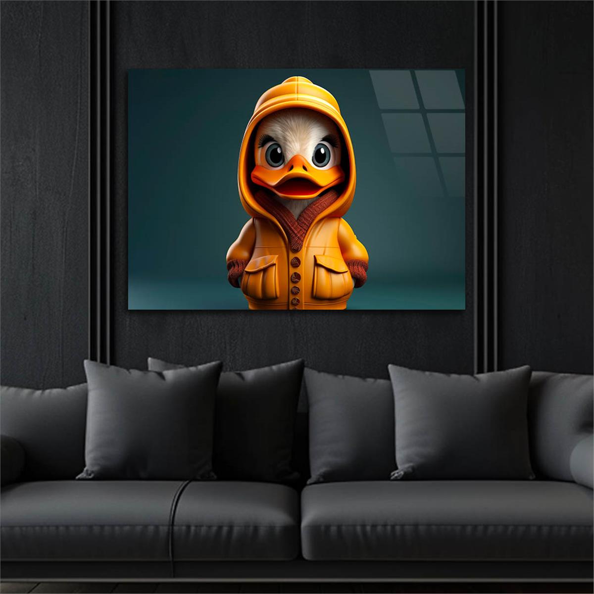 Yatay Doğa Temalı Cam Tablo 578