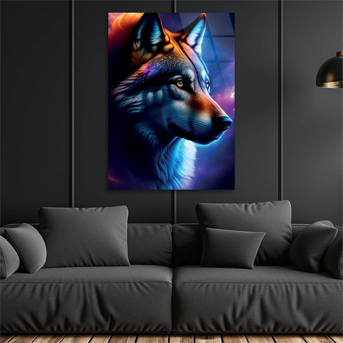 Verticale Gehard Glasschilderij Natuur Thema  194