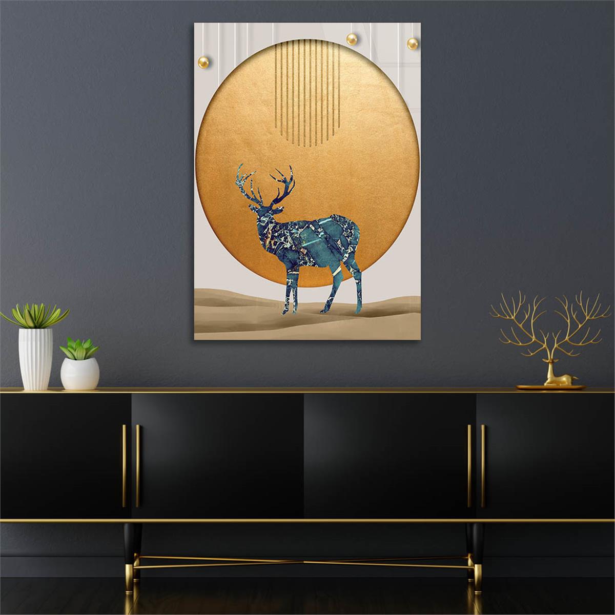 Verticale Gehard Glasschilderij Kunst Thema 277