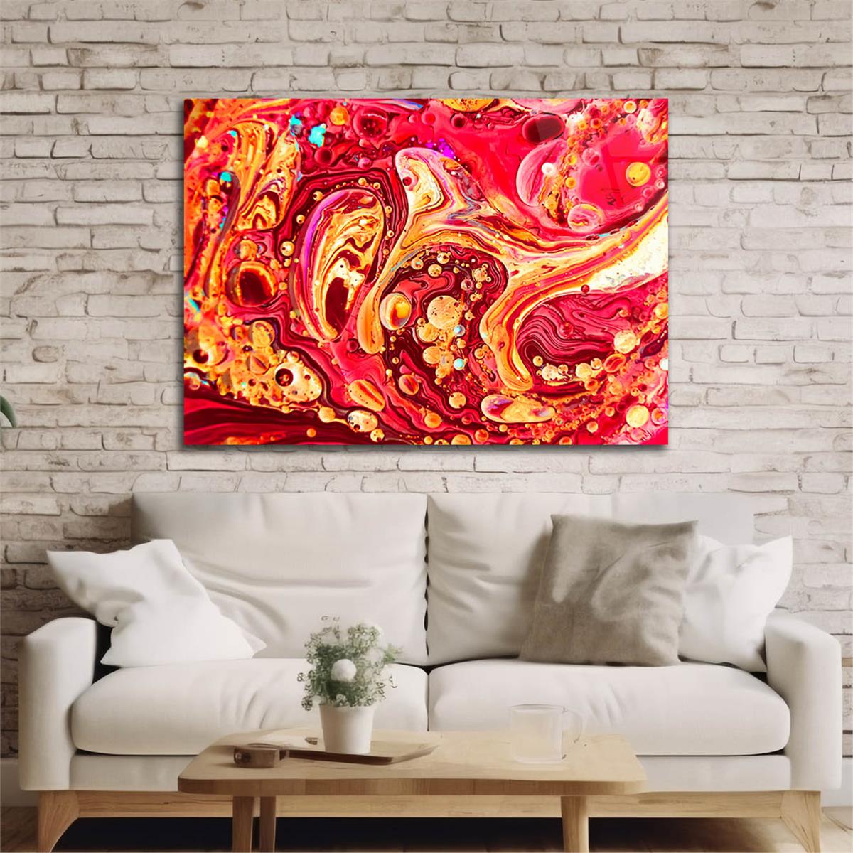 Sanat Temalı Cam Tablo 472