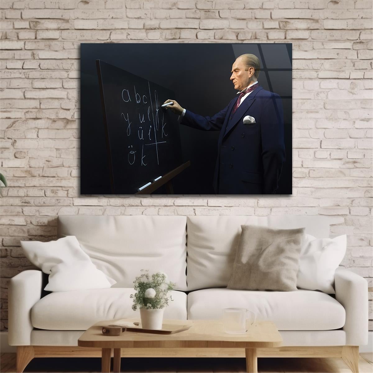 Tempered Glasss Wall Arts National-Themed