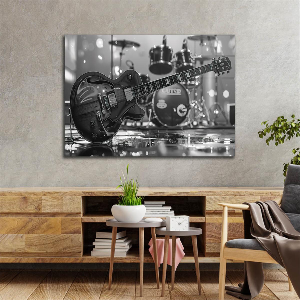 Yatay Sanat Temalı Cam Tablo 588