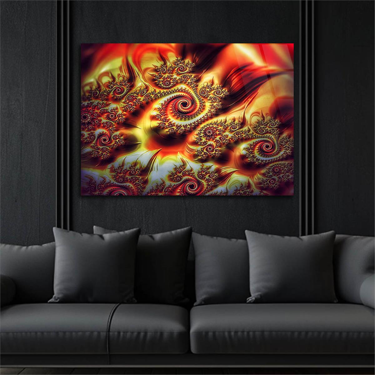 Sanat Temalı Cam Tablo 484