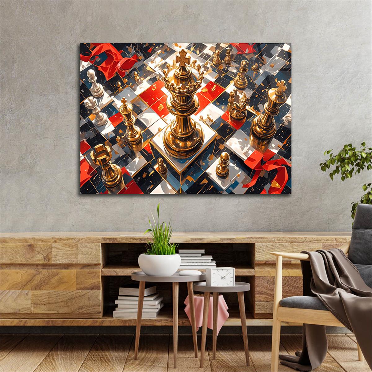 Sanat Temalı Cam Tablo 399