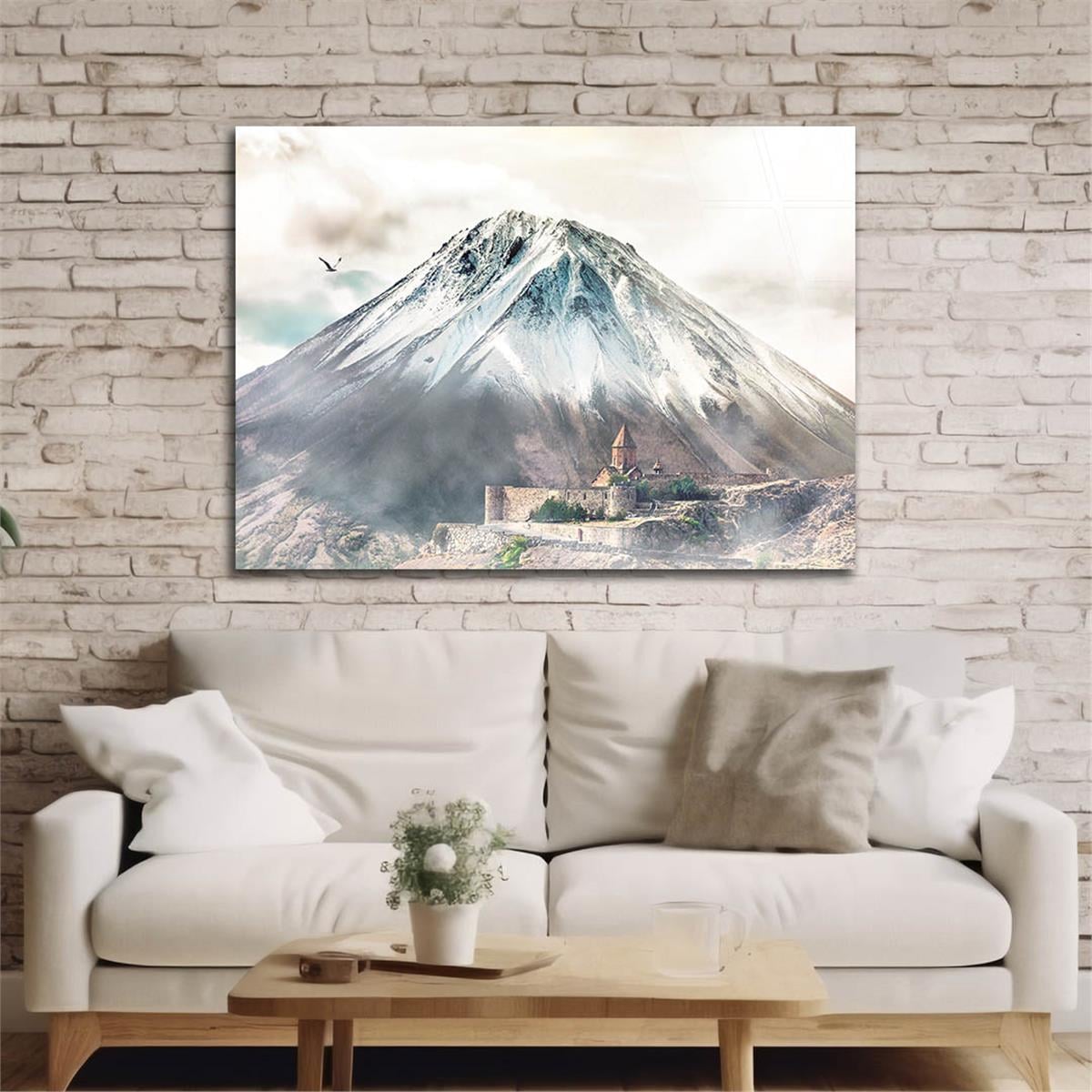 Tempered Glasss Wall Arts Natured-Themed