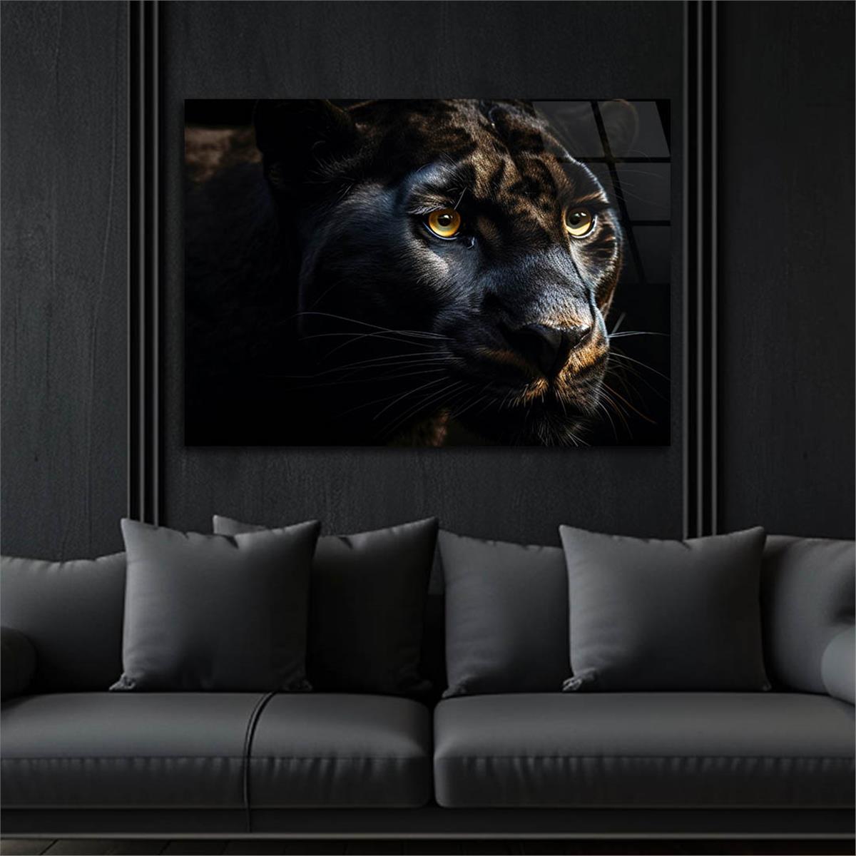 Yatay Doğa Temalı Cam Tablo 574