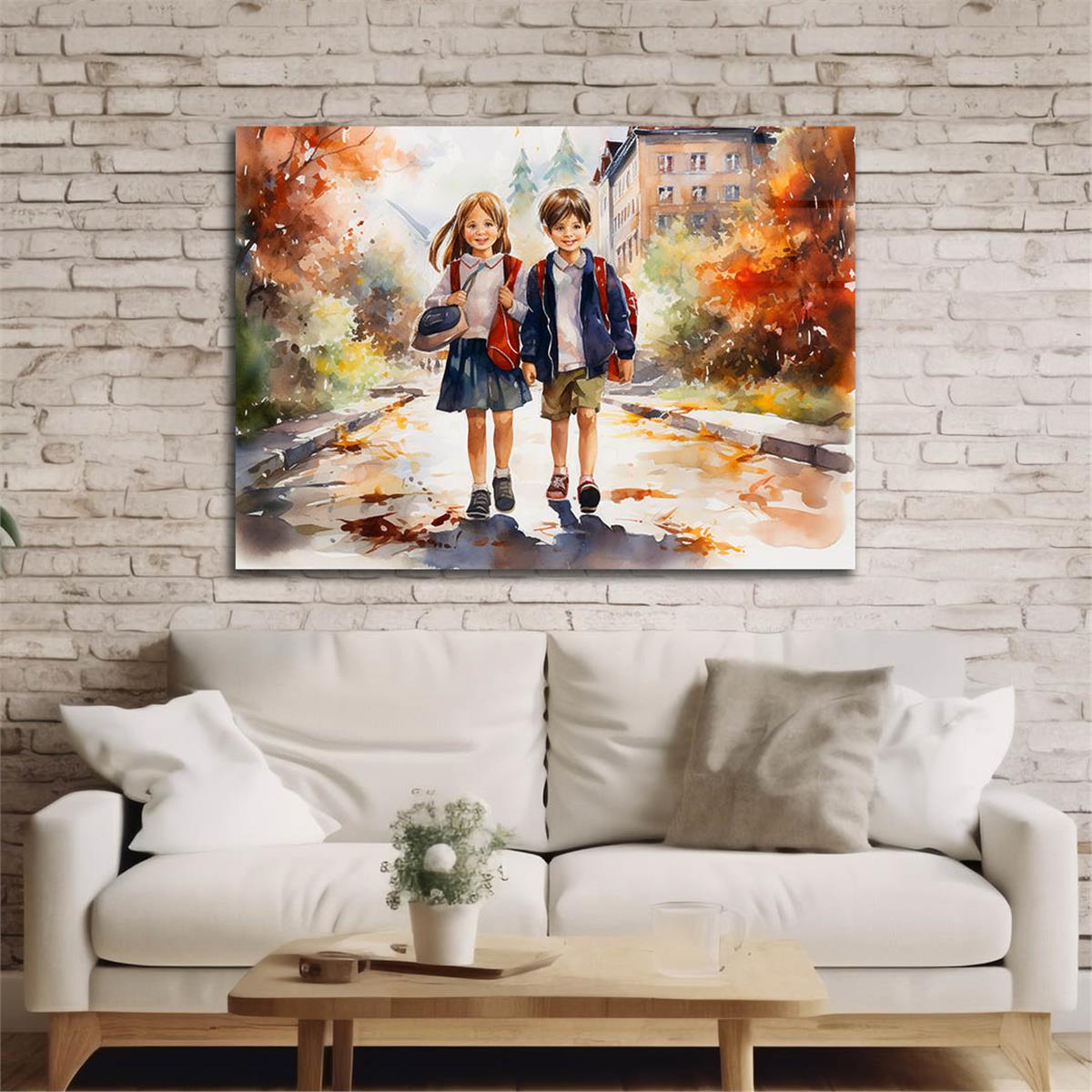 Sanat Temalı Cam Tablo 448