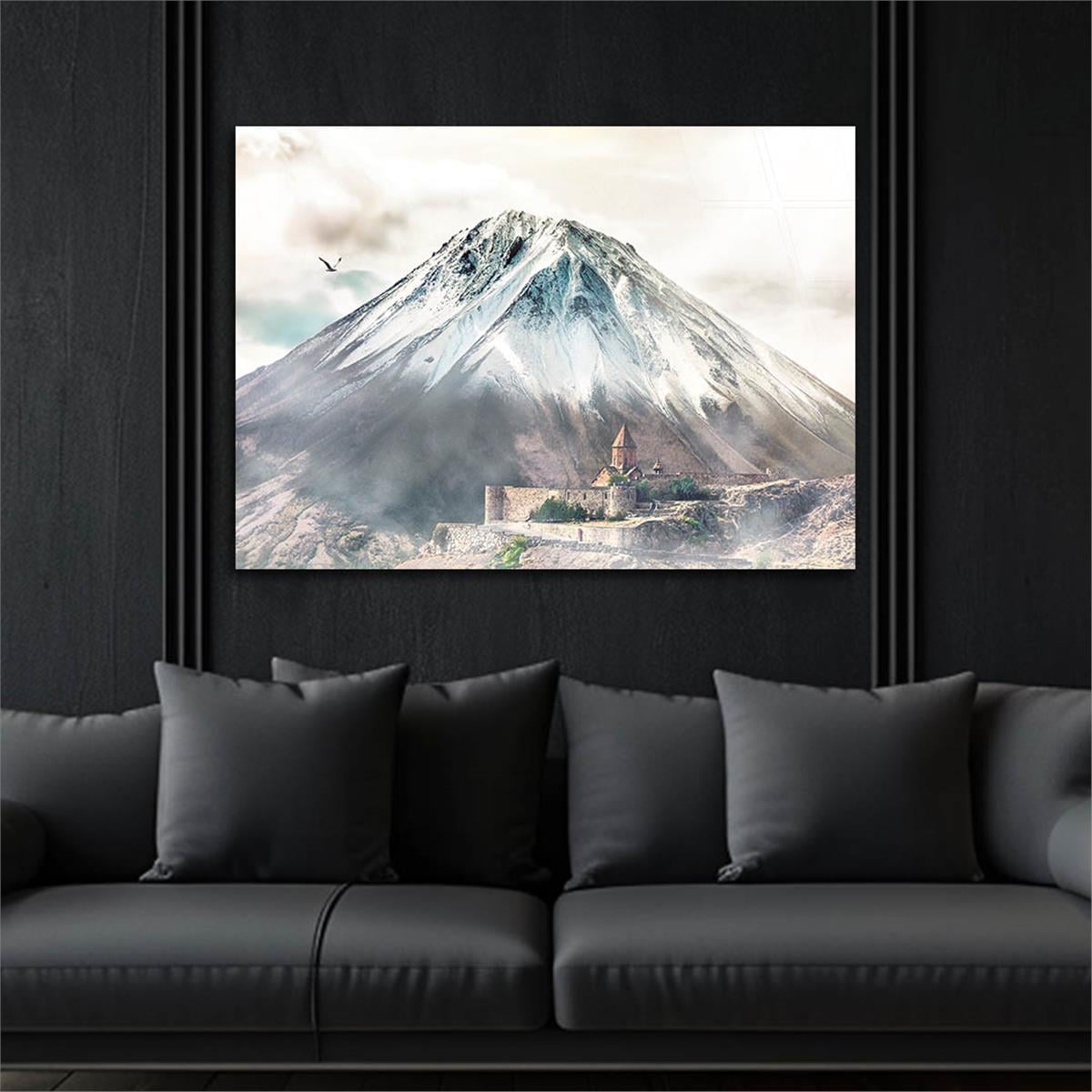 Tempered Glasss Wall Arts Natured-Themed