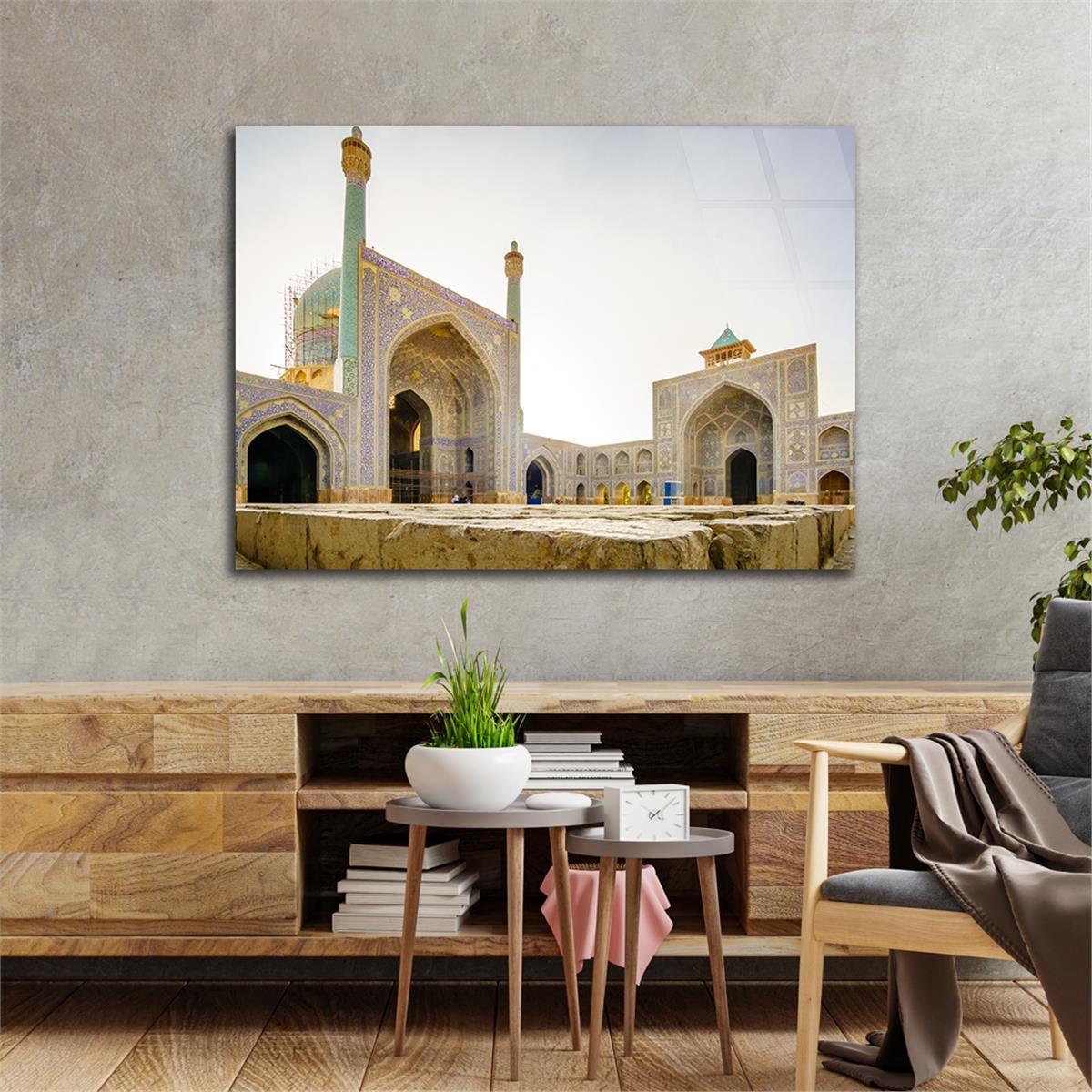 Tempered Glasss Wall Arts Religious-Themed