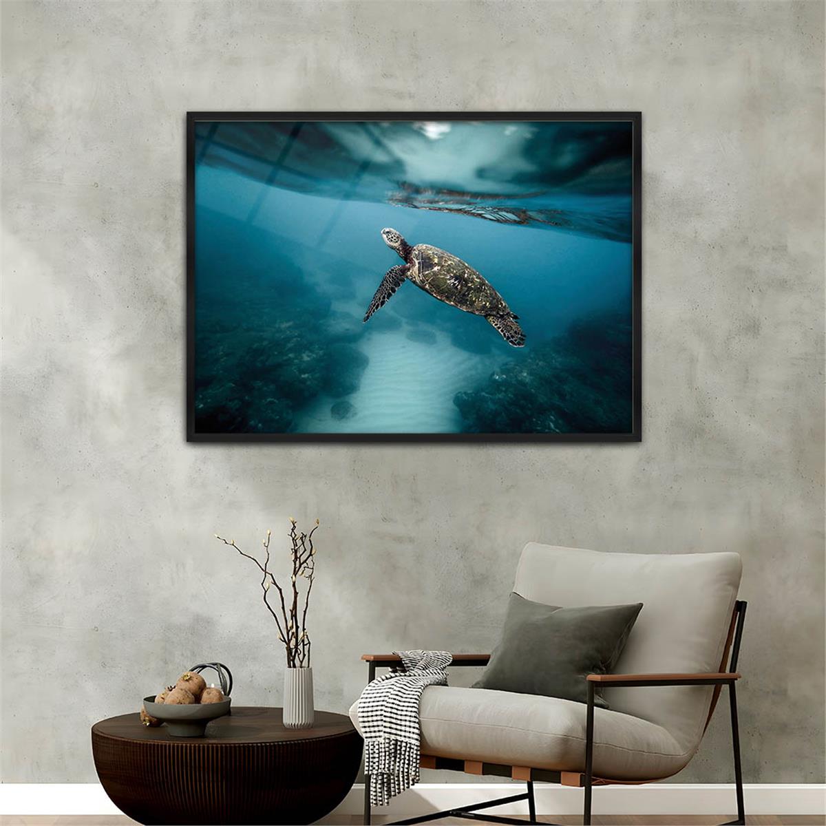 Alüminyum Çerçeveli Sanat Temalı Cam Tablo 158