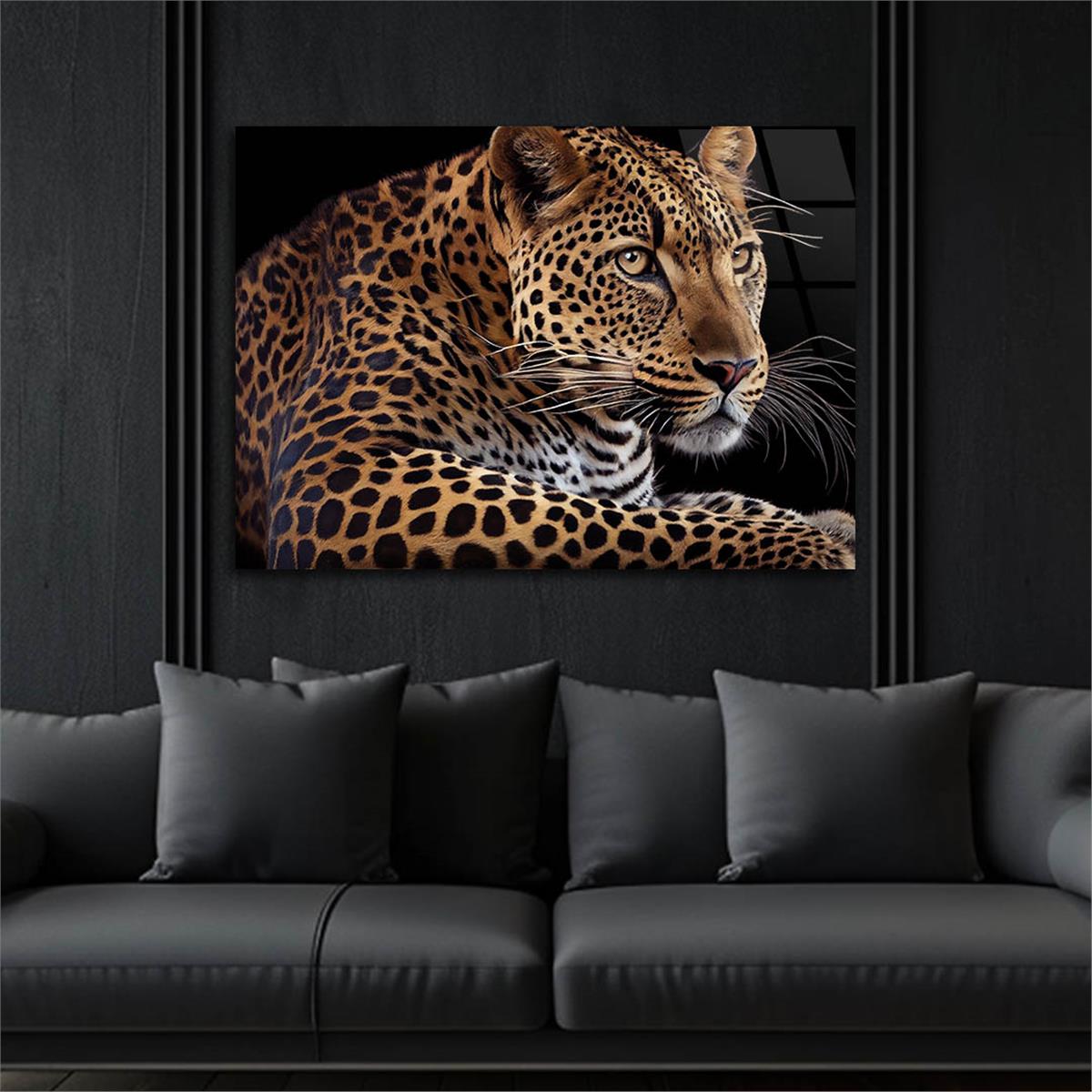 Horizontal Natured-Themed Tempered Glass Wall Art 262