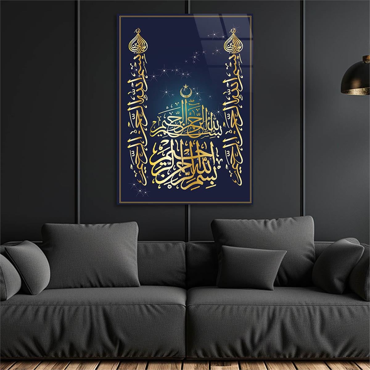 Tempered Glasss Wall Arts Religious-Themed