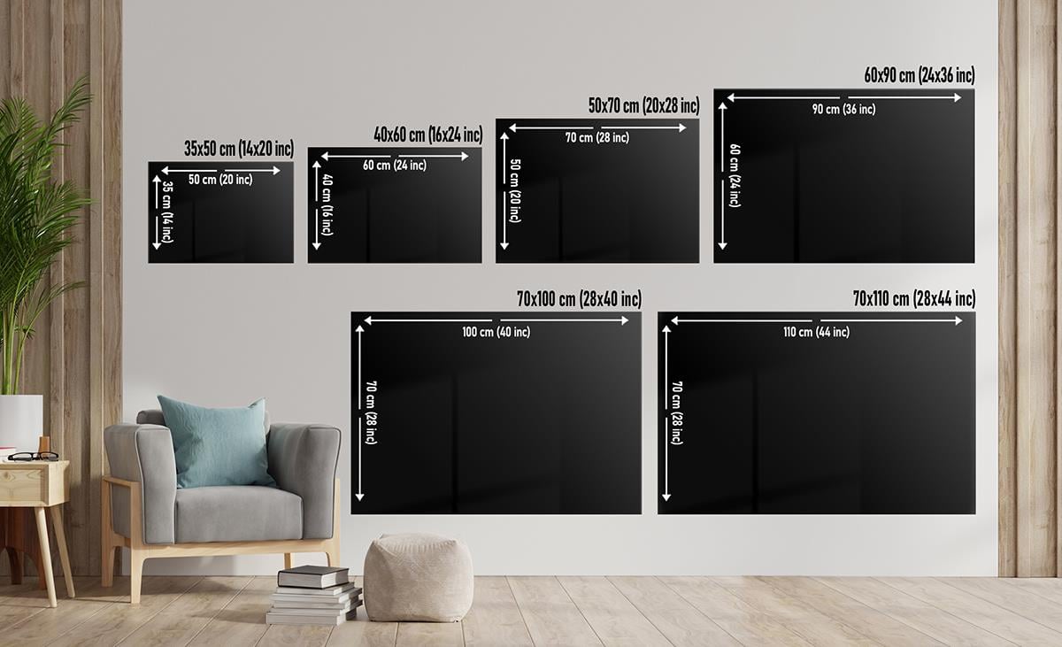 Tempered Glasss Wall Arts National-Themed