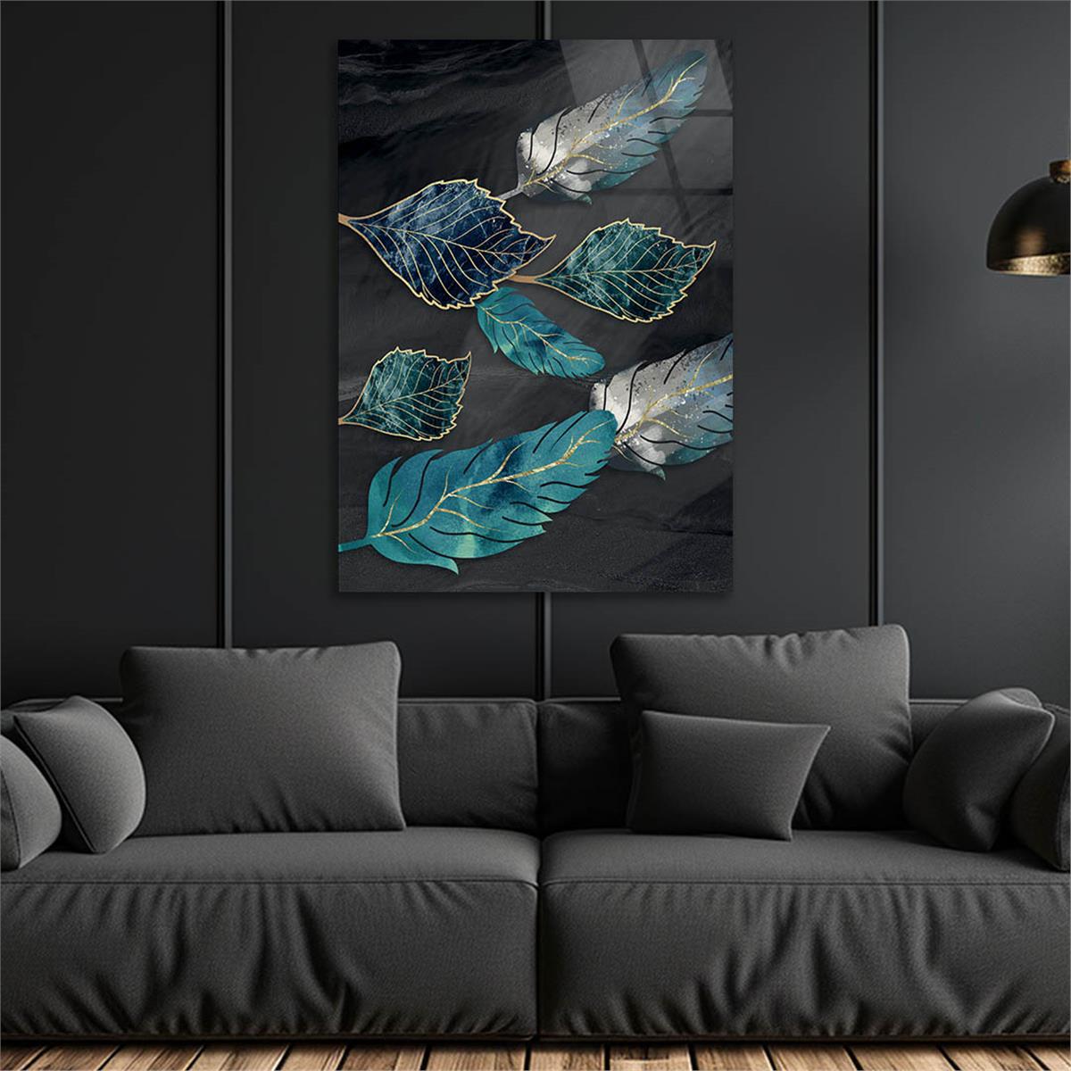 Verticale Gehard Glasschilderij Kunst Thema 228