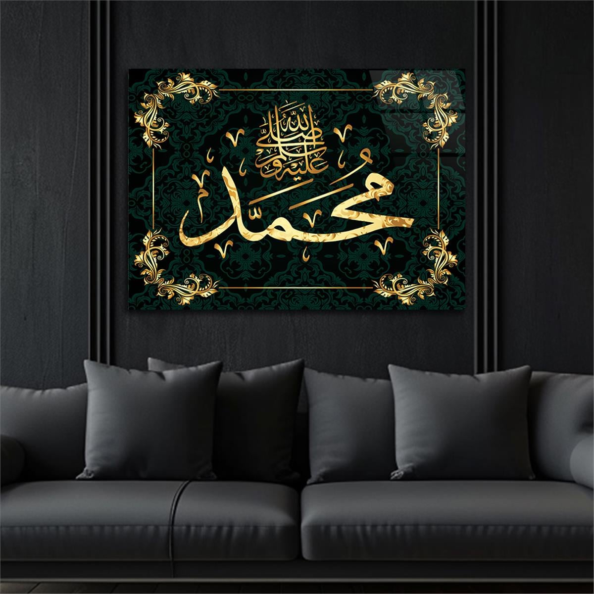 Tempered Glasss Wall Arts Religious-Themed