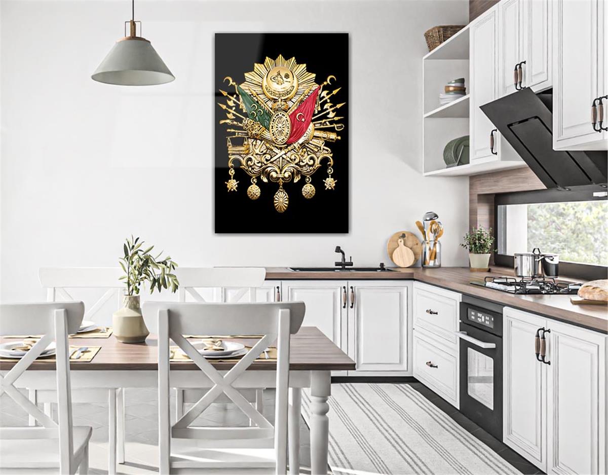 Tempered Glasss Wall Arts National-Themed