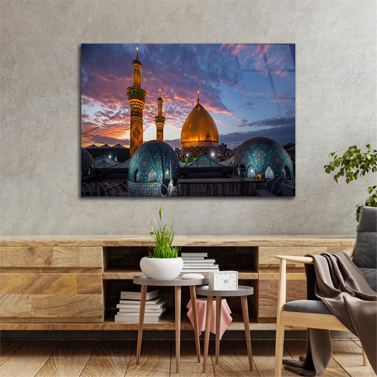 Tempered Glasss Wall Arts Religious-Themed