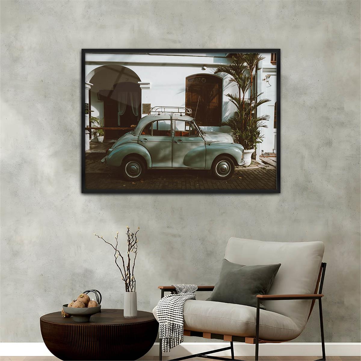 Alüminyum Çerçeveli Sanat Temalı Cam Tablo 181