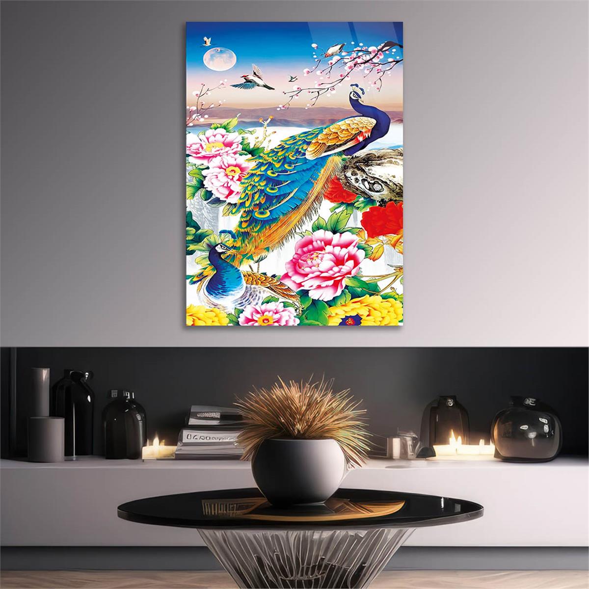 Tempered Glasss Wall Arts Art-Themed