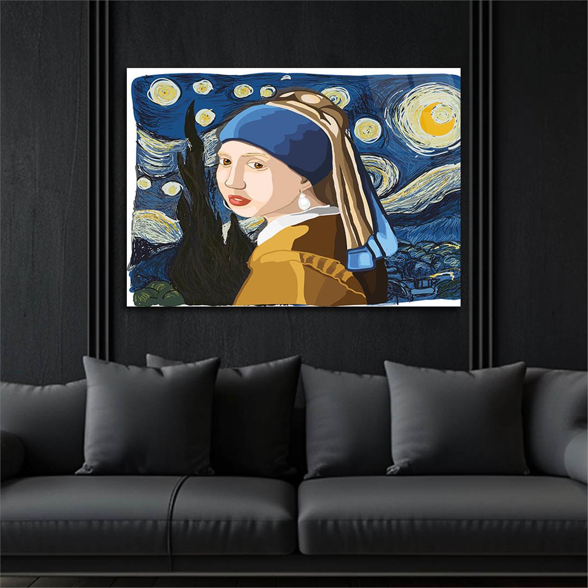 Tempered Glasss Wall Arts Art-Themed
