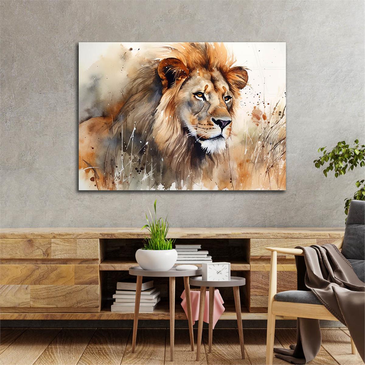 Yatay Doğa Temalı Cam Tablo 462