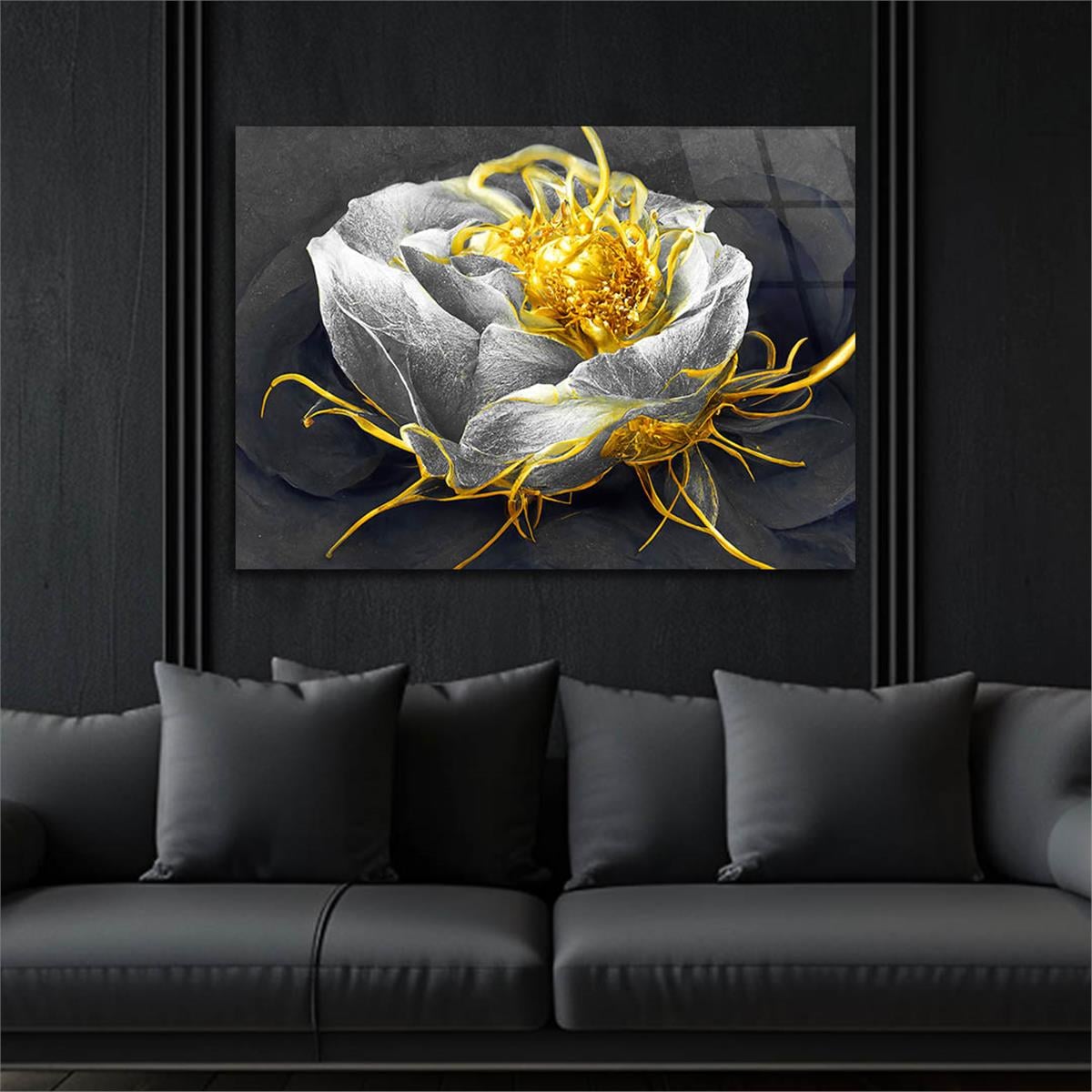 Sanat Temalı Cam Tablo 372