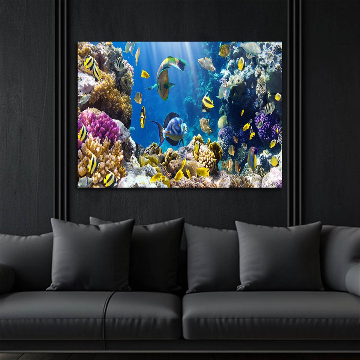 Tempered Glasss Wall Arts Natured-Themed