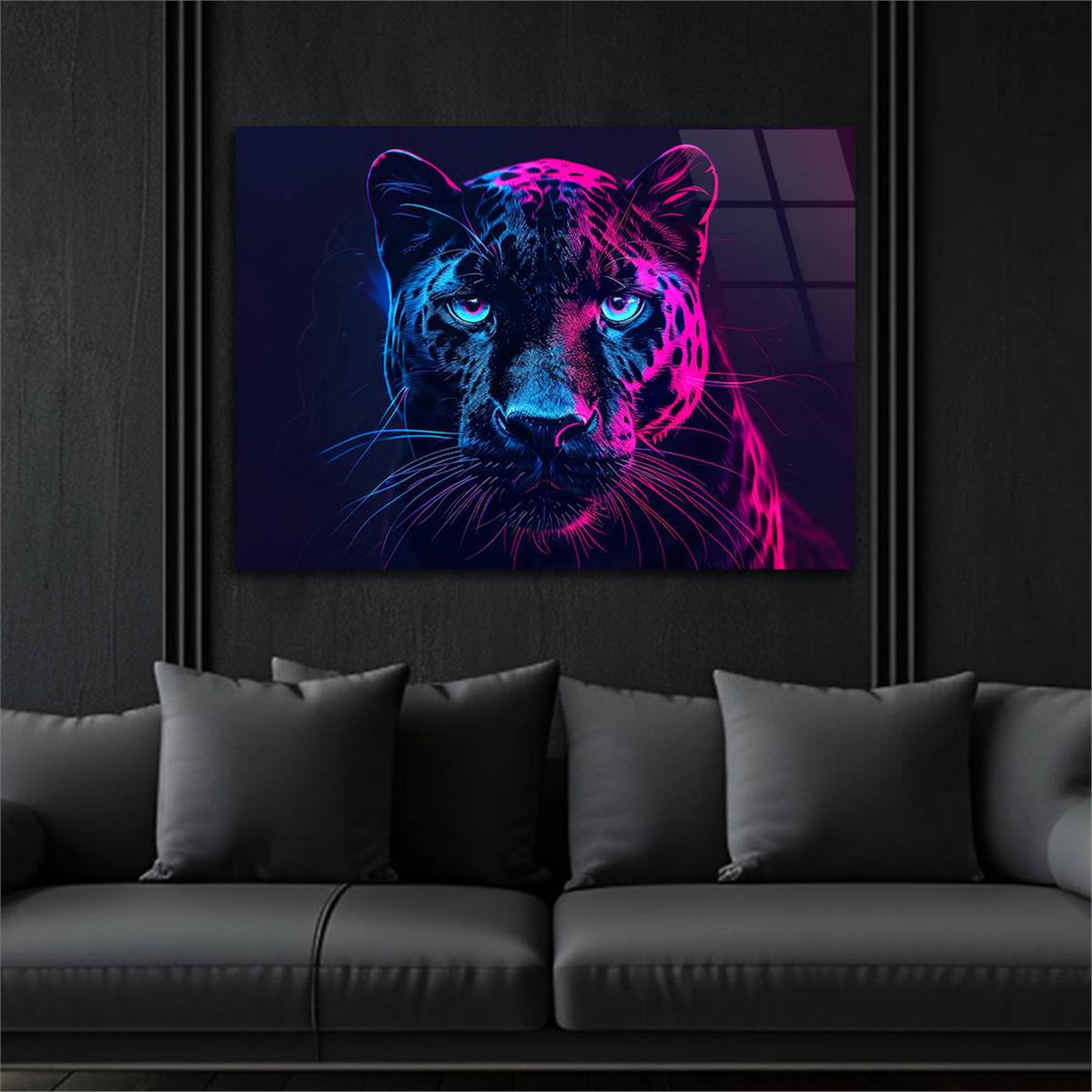 Yatay Doğa Temalı Cam Tablo 573