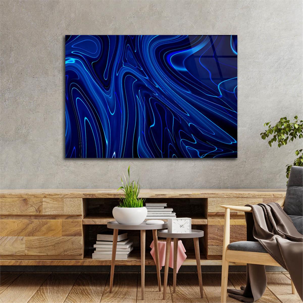 Horizontal Art-Themed Tempered Glass Wall Art 509