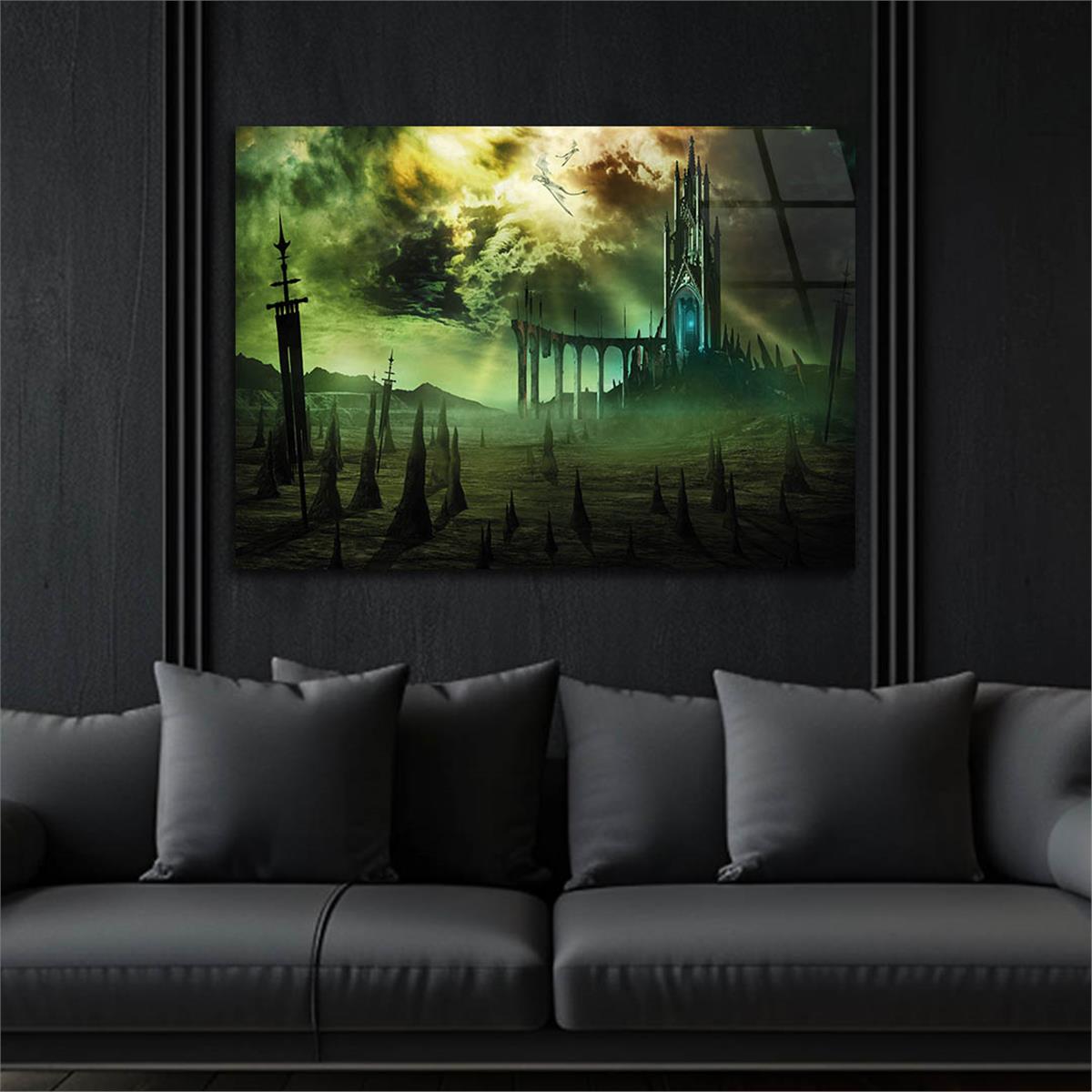 Tempered Glasss Wall Arts Art-Themed