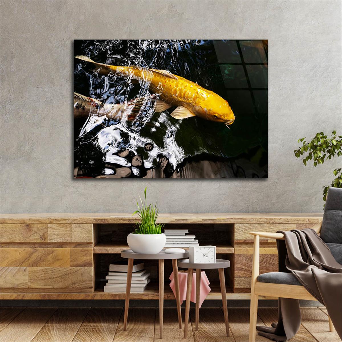 Tempered Glasss Wall Arts Natured-Themed