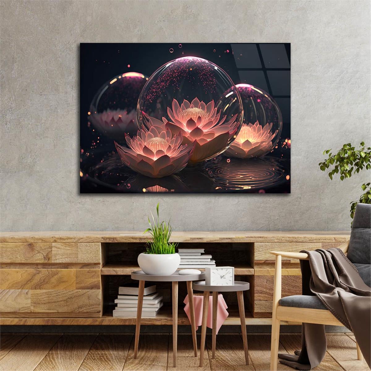 Sanat Temalı Cam Tablo 457