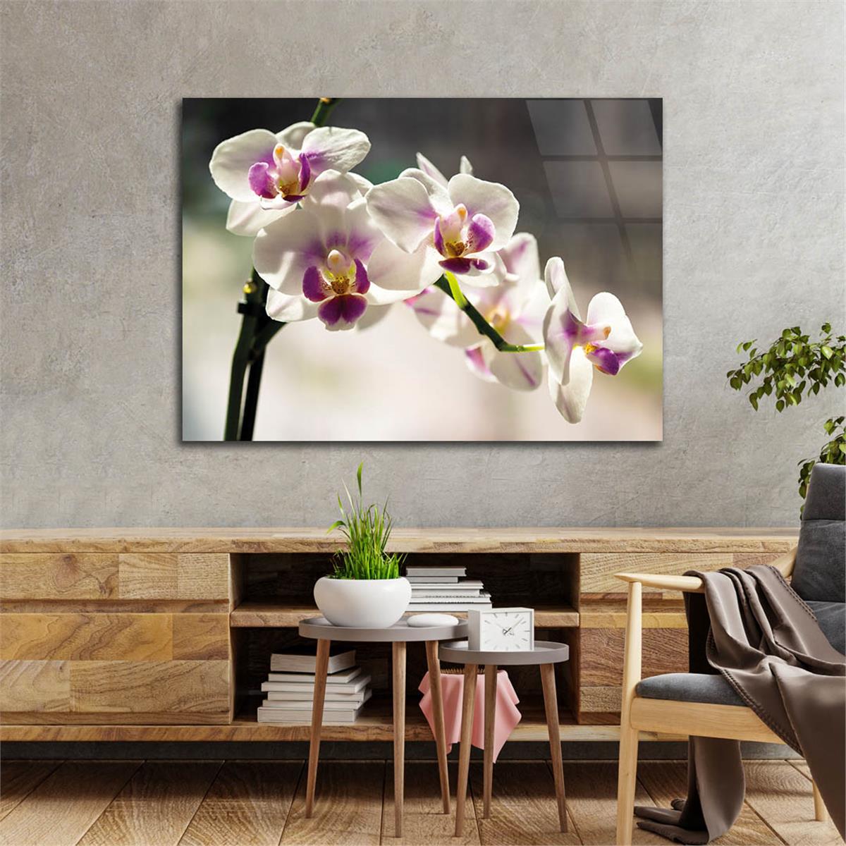 Horizontal Natured-Themed Tempered Glass Wall Art 312