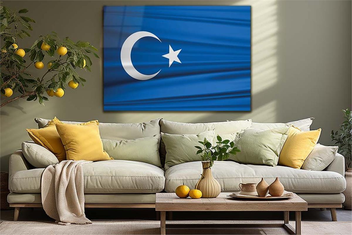 Horizontal National-Themed Tempered Glass Wall Art 72