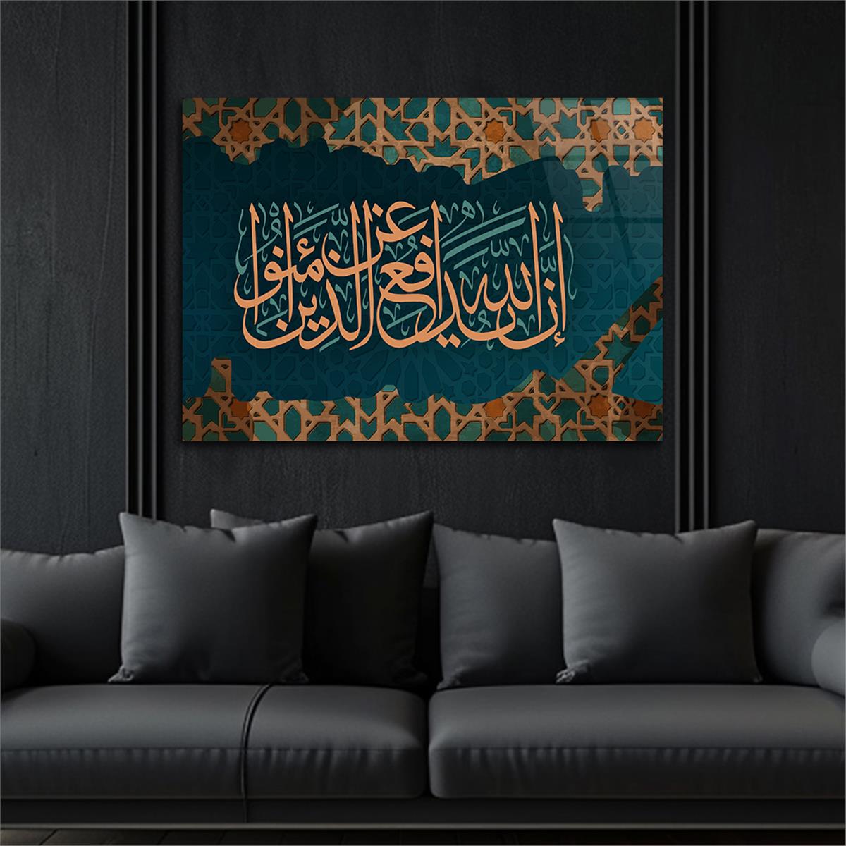 Tempered Glasss Wall Arts Religious-Themed