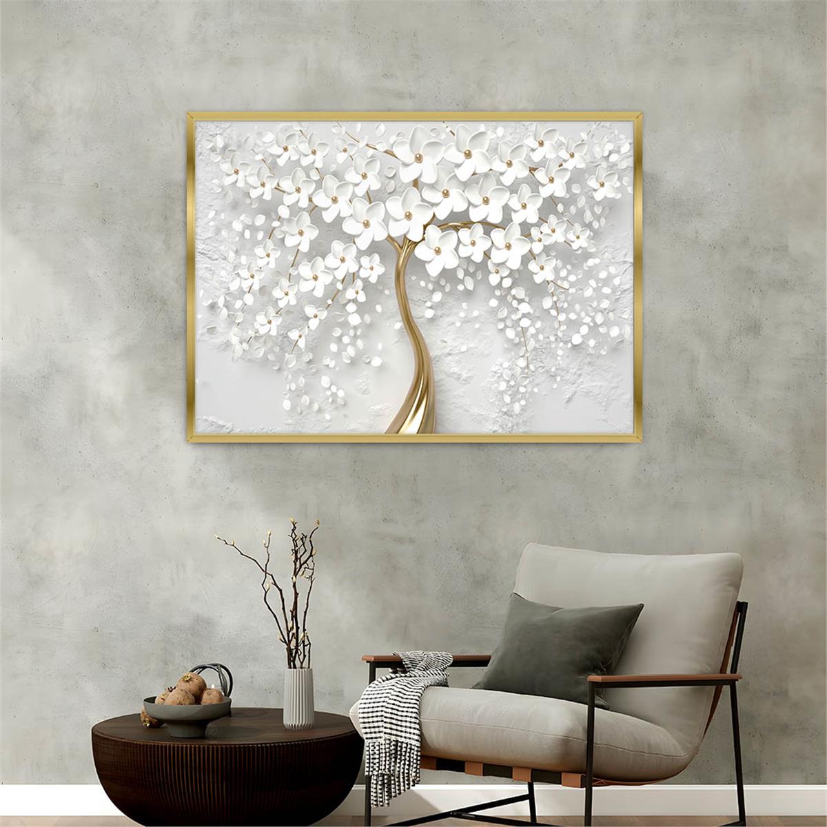 Alüminyum Çerçeveli Sanat Temalı Cam Tablo 133