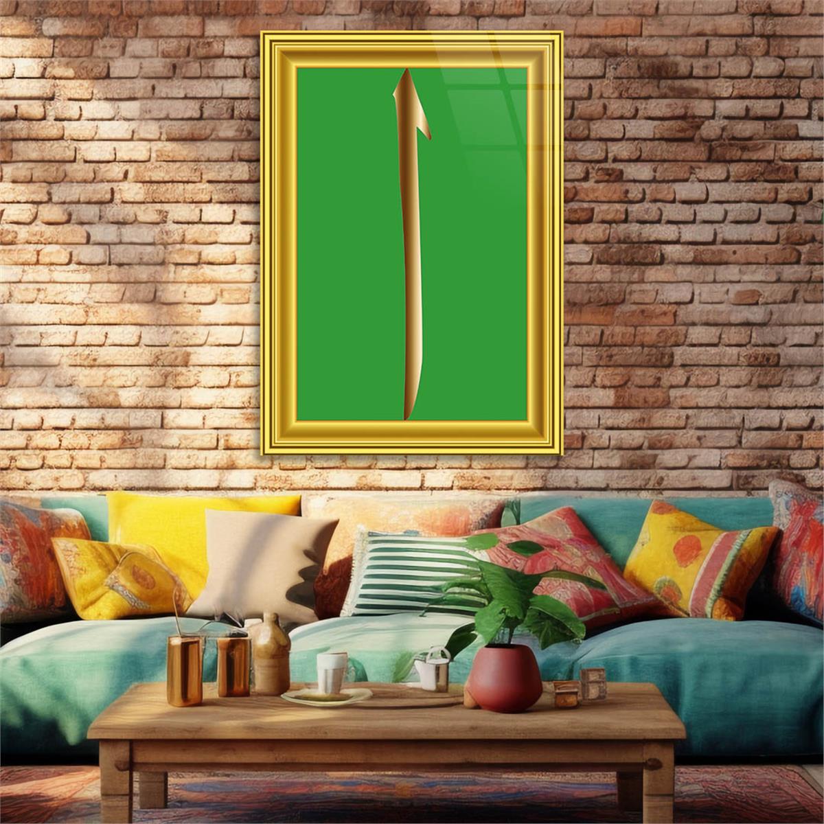 ELİF YAZILI ÇERÇEVE GÖRSELLİCAM TABLO 