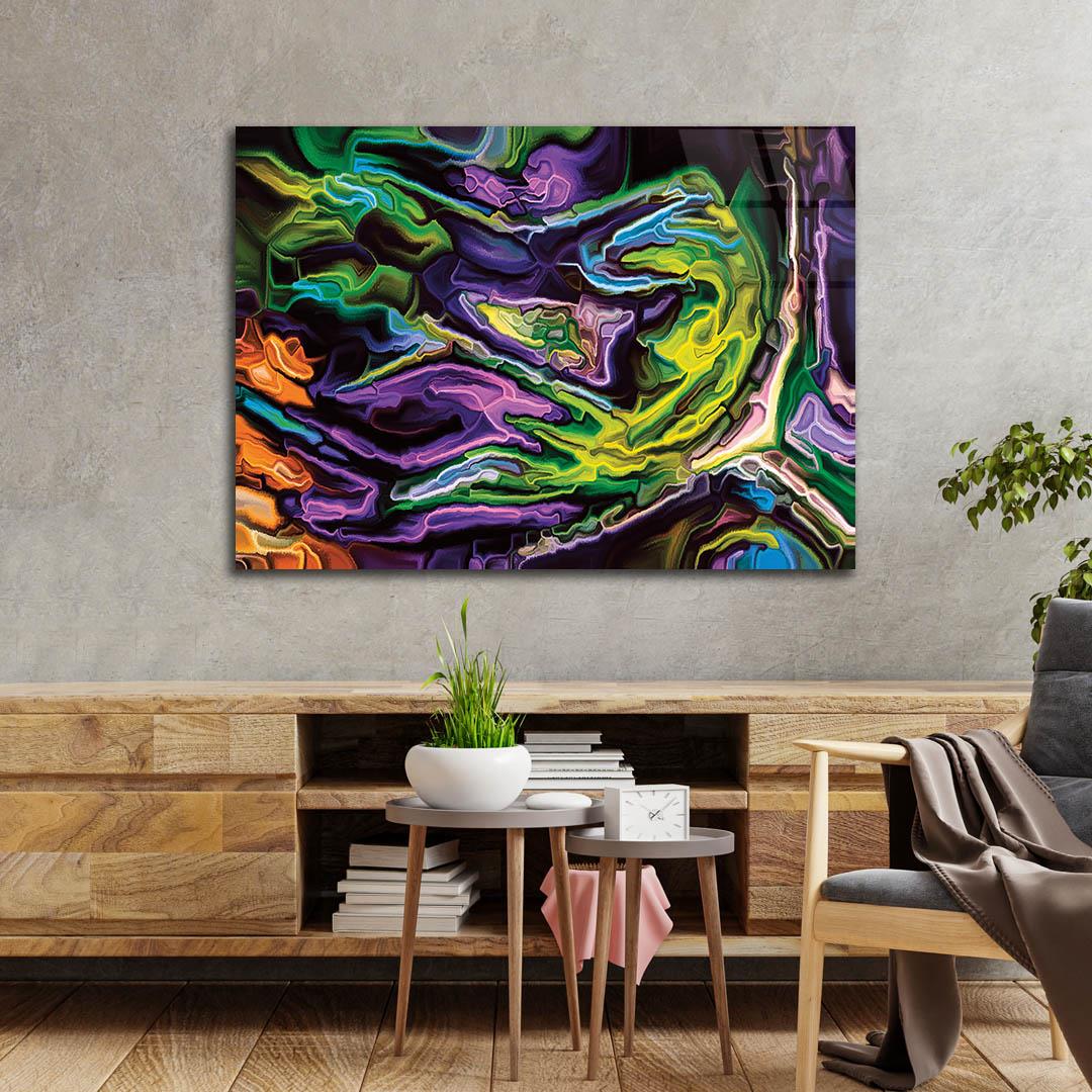 Tempered Glasss Wall Arts Art-Themed