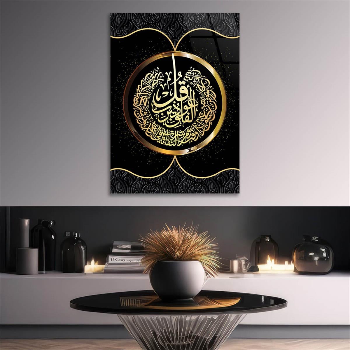 Tempered Glasss Wall Arts Religious-Themed