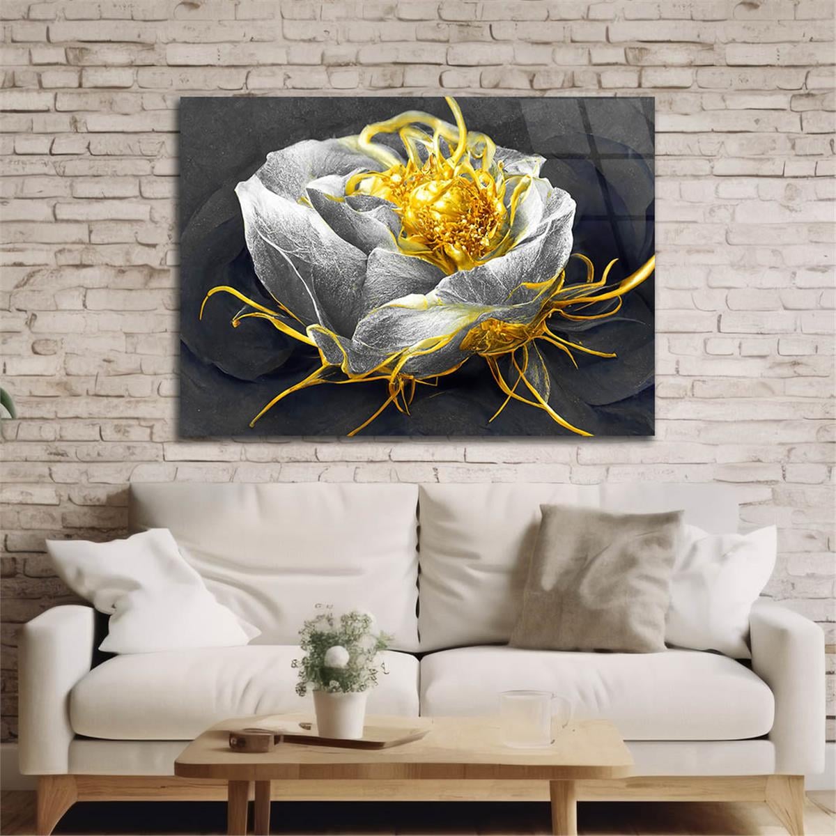 Sanat Temalı Cam Tablo 372