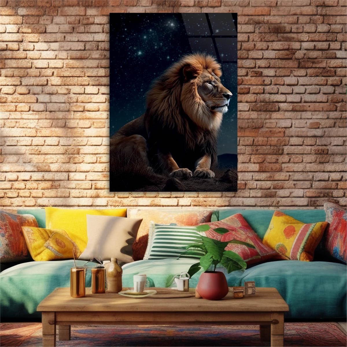 Verticale Gehard Glasschilderij Natuur Thema 186